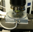 This is a photo of a microscope DSC stage