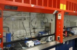 This is a photo of a Schlenk vacuum line
