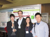 This is a photo of Nare Ko, Alex Cunningham, Behnoush Khorsand and Nicky Chan at the CQMF symposium 2012