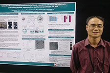 This is a photo of Wangchuan at the CSC 2016