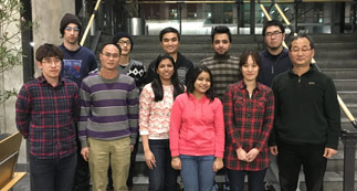 This is a photo of the OH Research group (January 2016)