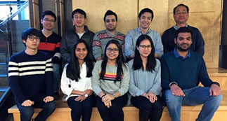 This is a photo of the OH Research group (January 2017)