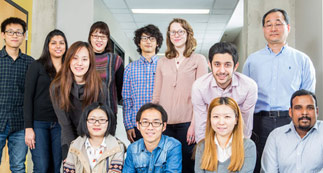 This is a photo of the OH Research group (March 2015)