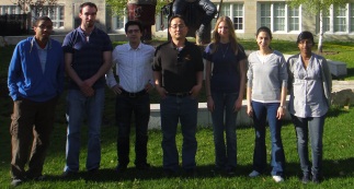 This is a photo of the OH Research group (August 2011)