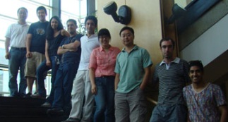 This is a photo of the OH Research group (August 2012)
