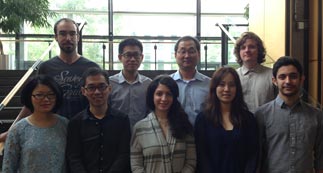 This is a photo of the OH Research group (August 2014)