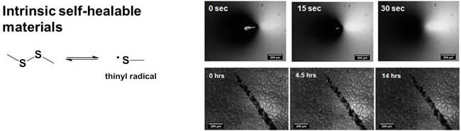 This is an image of Intrinsic self-healable materials