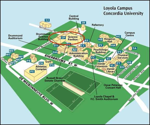 Campus Map & Directions - Concordia St. Paul
